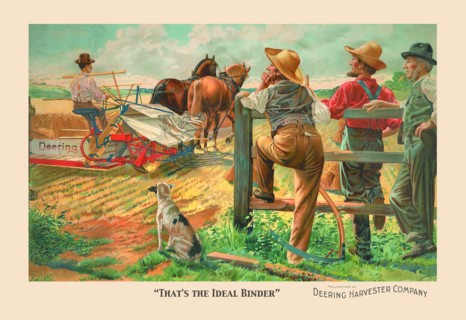 "That's the Ideal Binder" - Deering Harvester Co.