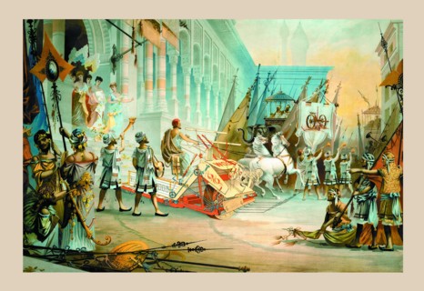 Walter A. Wood Grain Binder - Triumphant Entry into Constantinople