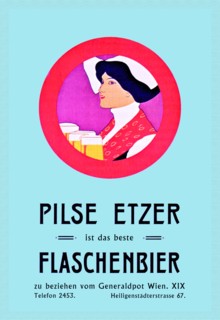 Pilznetzer is das Beste Flaschenbier 1900