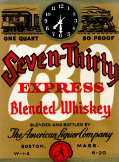 Seven-Thirty Express Blended Whiskey