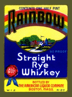 Rainbow Straight Rye Whiskey