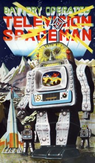 Battery Operated Television Spaceman 1950