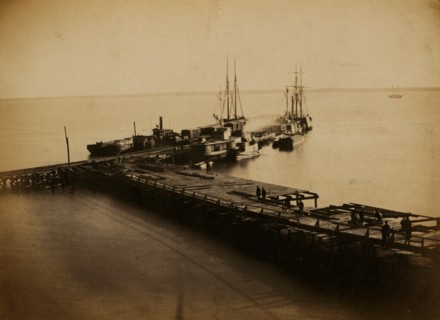 Burnside Wharf 1863