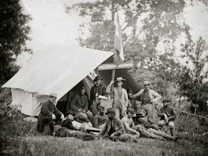 Fairfax Courthouse, Virginia. Capt. J.B. Howard, Office of Assistant Quartermaster, Army of the Potomac  1863