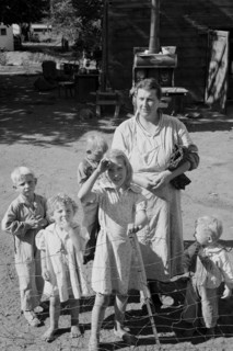 Squatter Family in Shack Town 1939