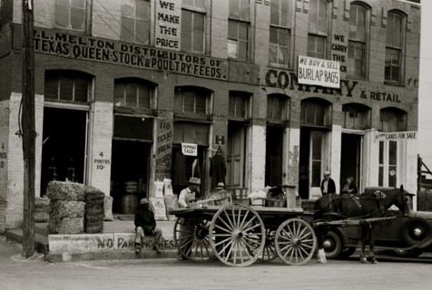 Farmers' supply store, Waco, Texas 1938