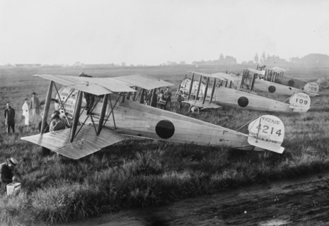 Japanese planes of Tokorozawa Battalion