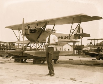 Naval sea plane, 8/28/22 1922