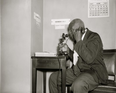 "Old Harry" - African American works at the House Ways & Means Committee 1937
