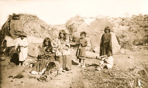 Apaches at home  1909