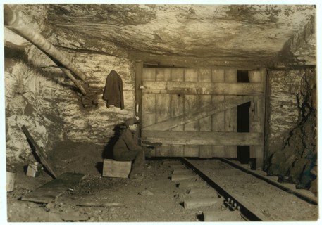 A lonely job. Waiting all alone in the dark for a trip to come through. a. 1908