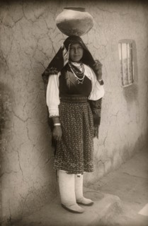 A woman of the Isleta Pueblo 1910