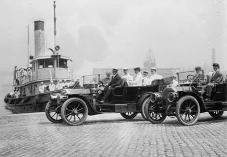 Admiral Togo Visits the Brooklyn Navy Yard 1911