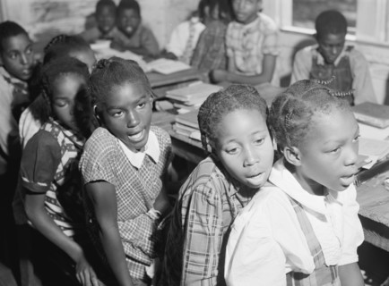 African American sing in Church 1941