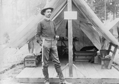 African American Solider in the Spanish American War 1898