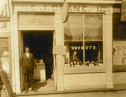 African American Watchmaker & Jewelers store  1900
