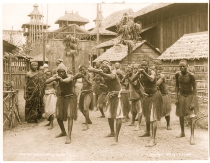 African Village War Dance 1901