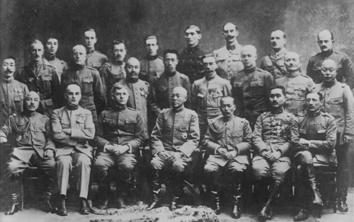 Allied missions at Vladivostok for the Siberian Intervention 1919