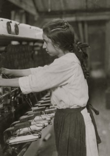 American Linen Co. Spooler tender 1916