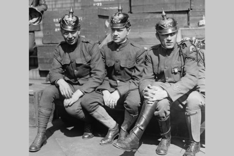 Prussian Helmet Bond Drive 1918