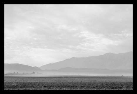 Dust Storm over the Manzanar Relocation Camp 1943