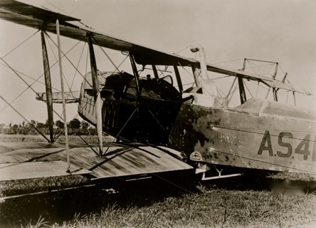 Army plane and Cotton Duster
