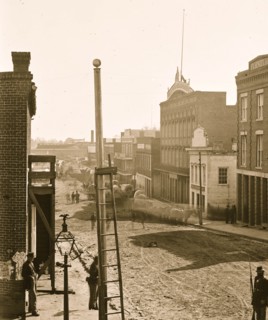 Atlanta, Georgia. View on Marietta Street 1864