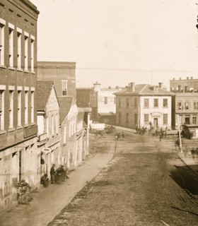 Atlanta, Georgia. View on Whitehall Street 1865