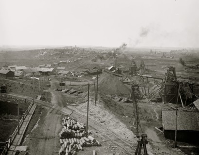 Aurora iron mines, Ironwood, Mich. 1890