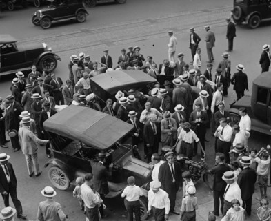 Straw hat convention 1920