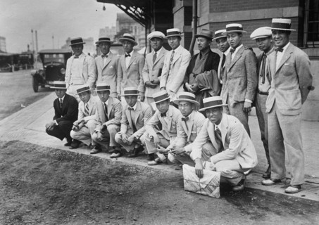 Ball Team, Meiji University, Tokyo, Japan 1925