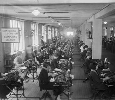 Bonus Bureau, Computing Divison, 1924