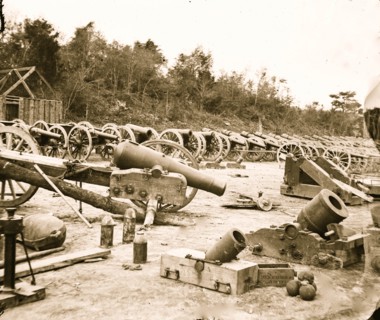 Broadway Landing, Appomattox River, Virginia. Ordnance 1863