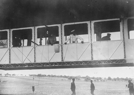 Cabin of Zeppelin airship