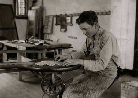 Cabinet work. Training School for Deaf Mutes 1917