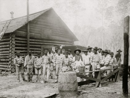 A chain gang 1898