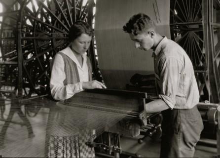 Cheney Silk Mills. Favorable working conditions. 1924