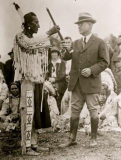 Chief Big Spring & H.E. Manville