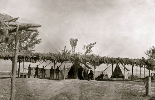 City Point, Va. Tents of the general hospital 1864