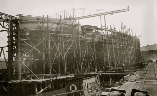 Construction of the Battleship Arizona 1915