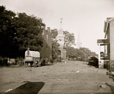 Culpeper Court House, Va. Street scene 1863