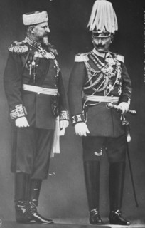 Czar Ferdinand of Bulgaria & Kaiser Wilhelm