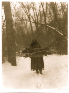 The wood gatherer--Sioux 1908