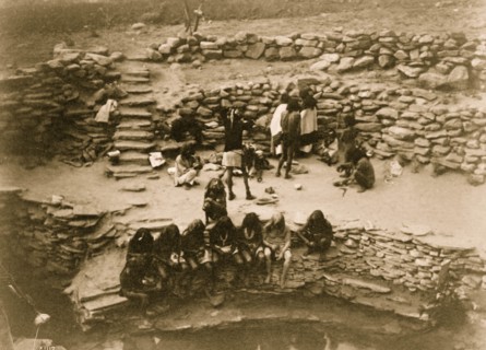 Flute dancers at Tureva Spring 1905