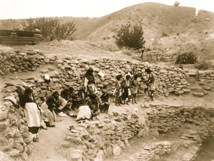 Flute dancers at Tureva Spring 1905