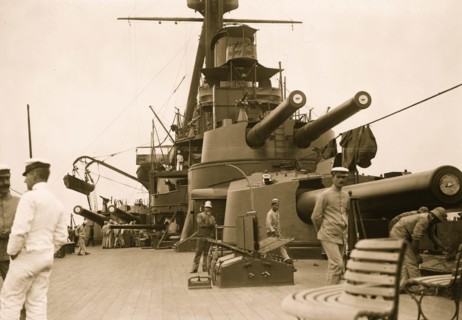 Deck of the Minas Gerais 1912