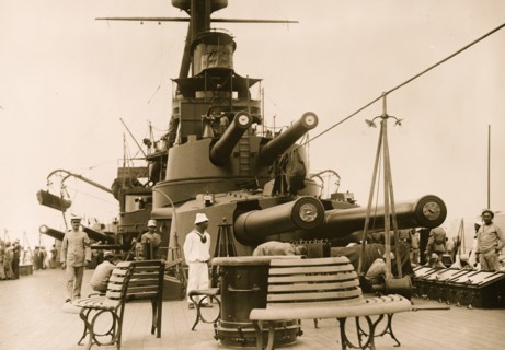 Deck scene - MINAS GERAES 1912