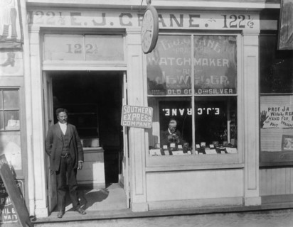 African American Watchmaker Store 1899