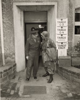 Eisenhower & General Patton 1925
