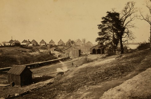 Engine house at City Point, VA., September 1, 1864 1863
